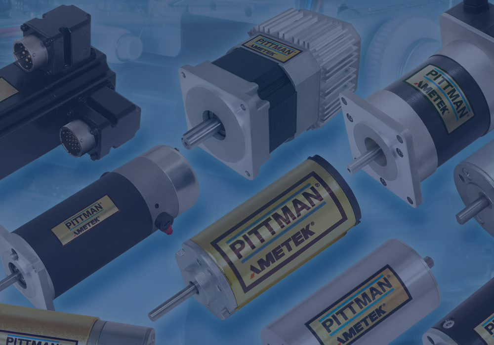 Brushed and brushless motors available in various technologies